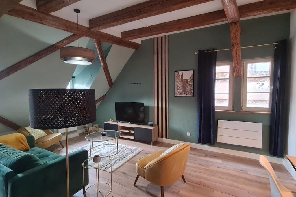 Ferienwohnung Duplex Centre - Le Marche Obernai Exterior foto